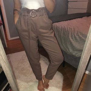 Dynamite Rose gold work-casual dress pants